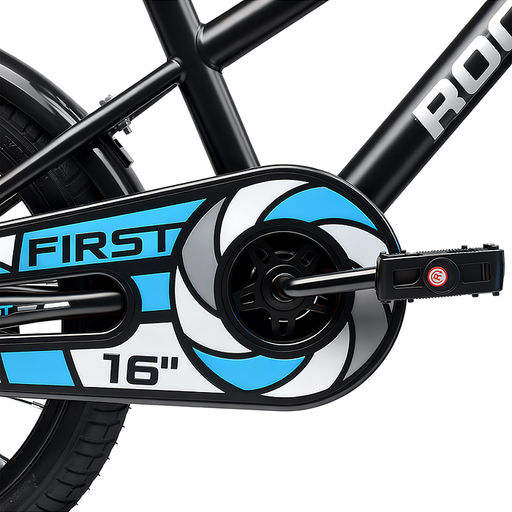 Велосипед 16" Rocket First, цвет черный