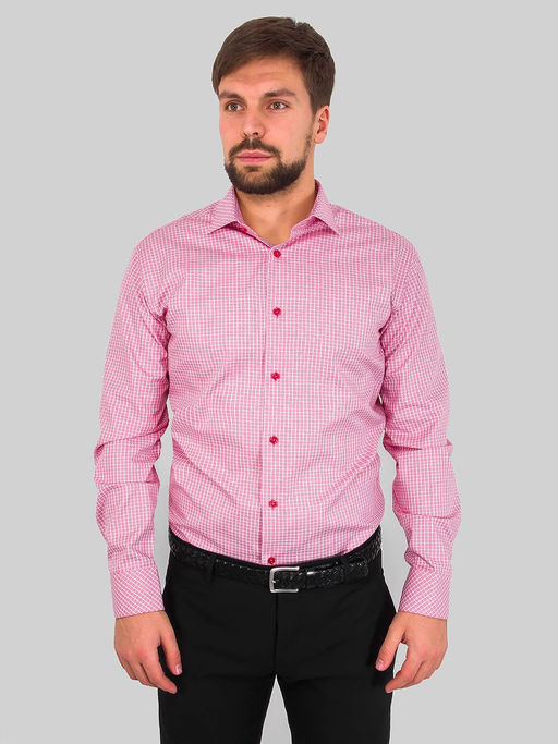 Сорочка мужская длинный рукав GREG 615/111/8227/Z  фото 7