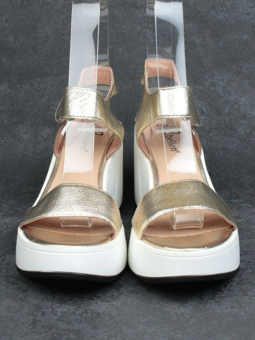 08-QL6989-1A WHITE Босоножки женские (натуральная кожа) - Фабричный китай фото 12