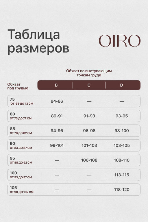 Бюстгальтер 20211 кружевной со стразой OIRO