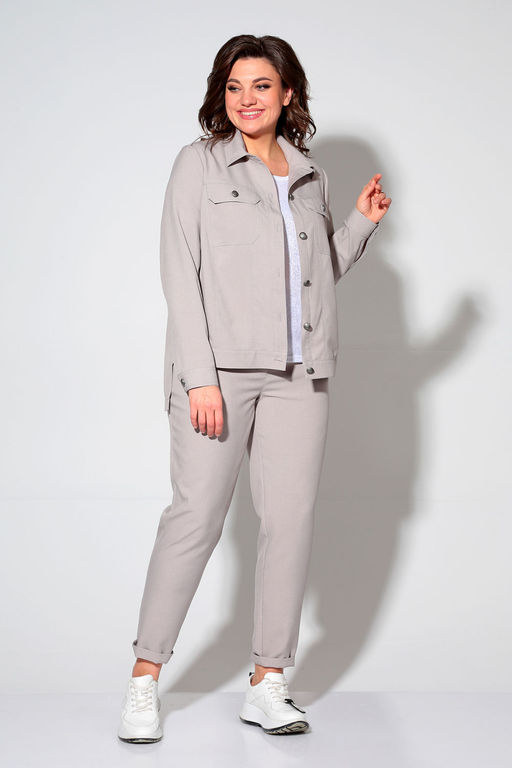 Костюм Liona Style 694 серый