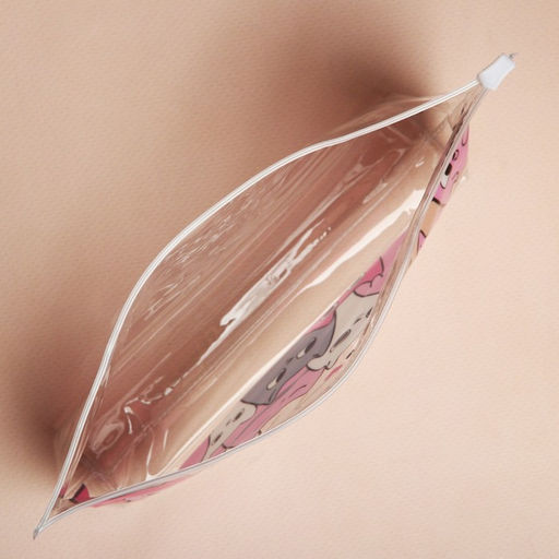 Цена за 2 шт. Косметичка из прозрачного PVC 21×2×14 см «Котики»