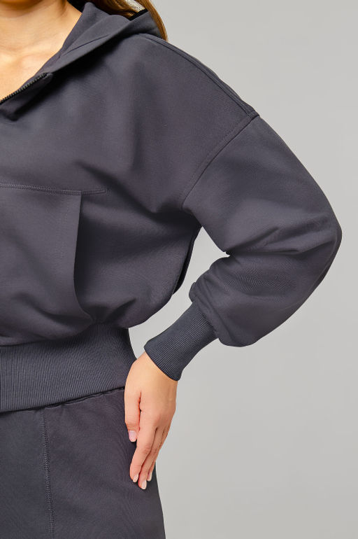 Арт. 2539 Костюм женский с брюками 42-48 (4 шт) Цвет:графит - Калинка фото 21