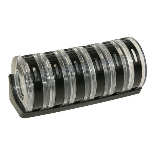 Набор для специй Цилиндр, 6 шт на подставке, цвет МИКС - Simaland фото 5