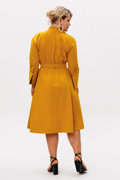 Платье Anastasia 1208.4 горчица