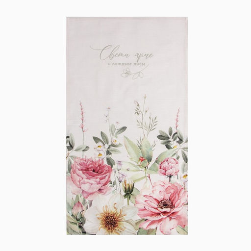 Полотенце Этель Tenderness 40х73 см, 100% хл, репс 210 г/м2  фото 2