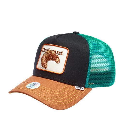 Бейсболка DJINNS арт. HFT Cap Food Croissant (черный)