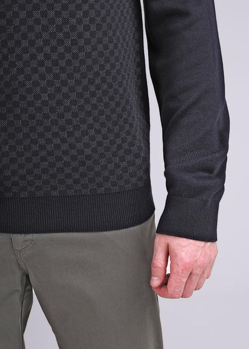 Джемпер муж (ЧЗ) т.синий 444263/17ха - Clever wear фото 4