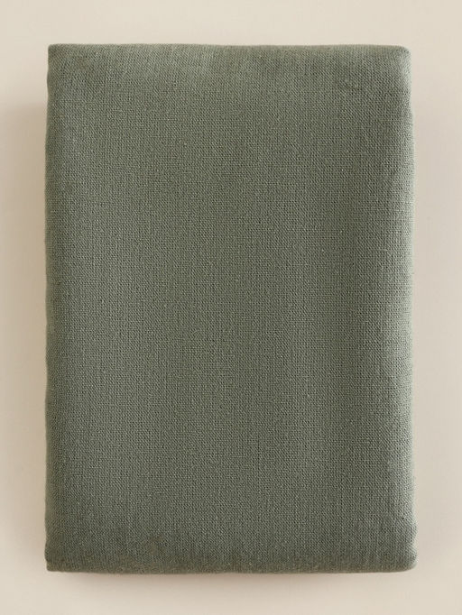 Наволочка SL Home Linen collection, 7070 см, зелёная, хлопок, 70%, лён 30% - Sima-land home фото 8