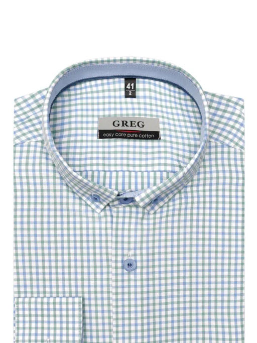 Сорочка мужская длинный рукав GREG 145/211/6095/Z/b/1p  фото 3