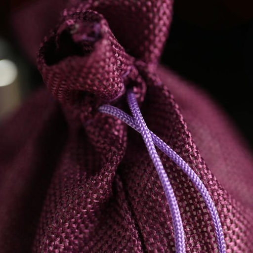 Цена за 5 шт. Мешочек подарочный из холщи, сиреневый, 13 х 18 см - Simaland фото 2