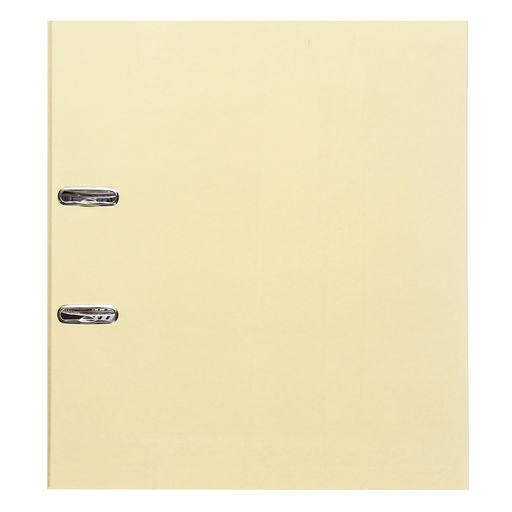 Пaпкa-регистратор А4 75мм Calligrata ламинированная, ваниль  фото 4