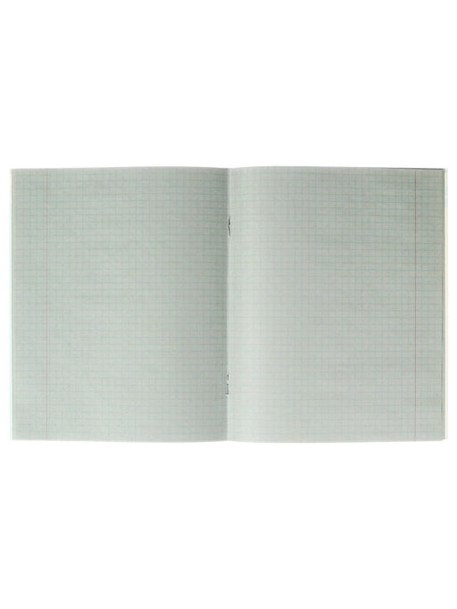 Набор тетрадей 96 листов в клетку Calligrata "Цветы-2", обложка мелованный картон, блок №2, белизна 75% (серые листы), 4 шт.