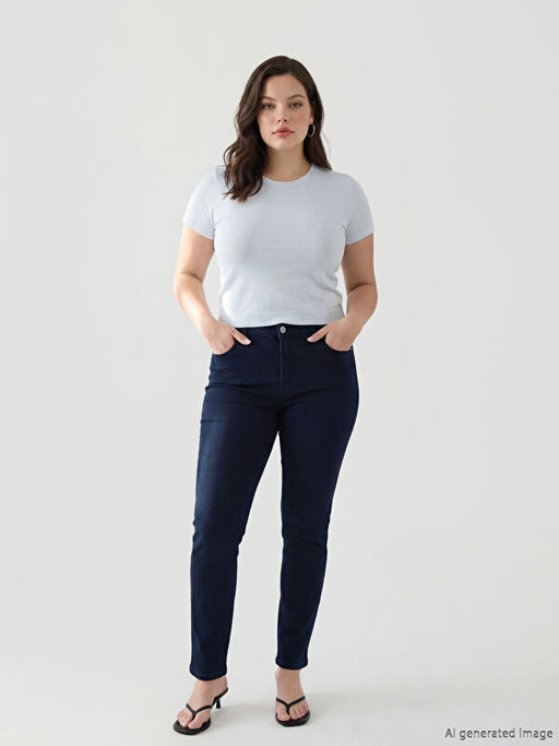 Джинсы женские Slim Fit Kad?n Jean Pantolon