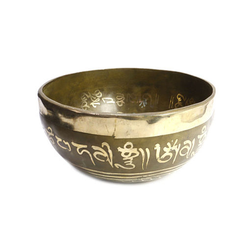 Чаша поющая СТОПЫ ручная ковка 9 металлов вес от 551 до 750г d-15-16см h-8см ХРУПКОЕ - Сандаловый дом фото 4