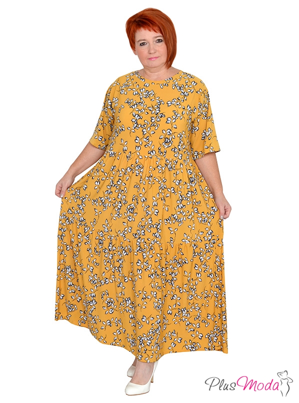 Платье Модель №1117 размеры 44-84 - Plusmoda фото 4