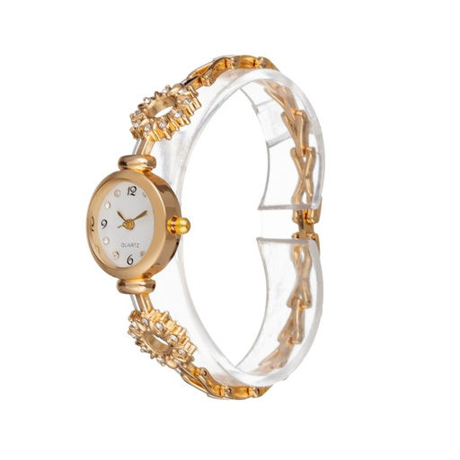 Женский подарочный набор Наен 2 в 1: наручные кварцевые часы, браслет, d=2.5 см - Simaland фото 5