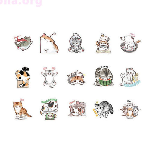 Набор наклеек Hello, meow master - Купи слона фото 4