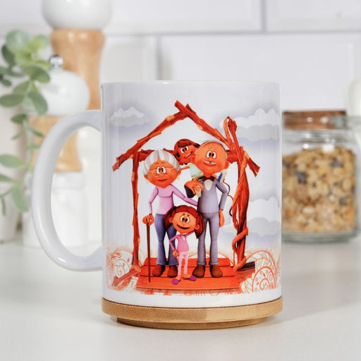 Кружка сублимация Любимому деду, c нанесением - Дарим красиво фото 4