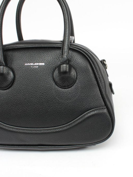 Сумка женская искусственная кожа DJ-CM 6966-BLACK, 1отд, плечевой ремень, черный SALE 261520 - Adelia фото 9