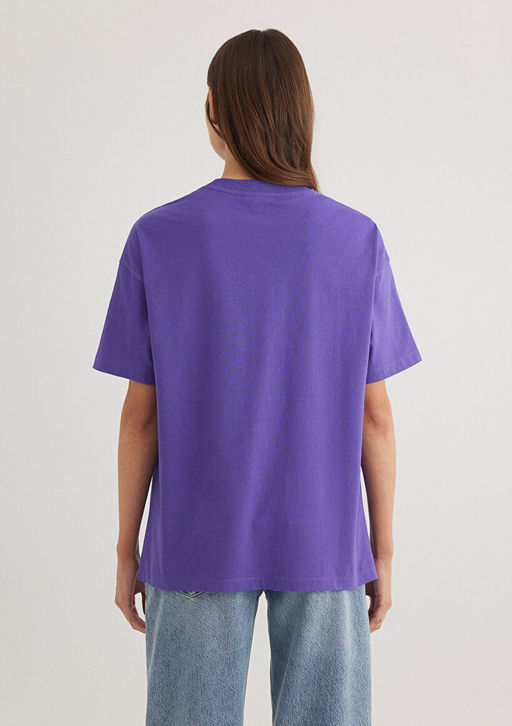 Mavi Logo Bask?l? Mor Tisort  фото 4