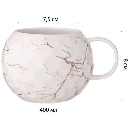 КРУЖКА LEFARD BREAKTIME 400МЛ, БЕЛАЯ  фото 3