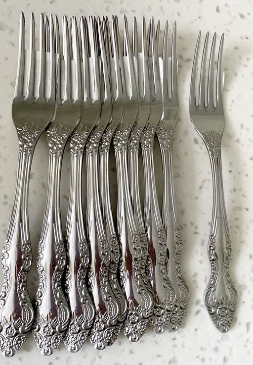 Упаковка 12шт. / Вилка столовая М-3 Тройка СВ-1/55 г. Павлово /ПЗХМ/ фото 3