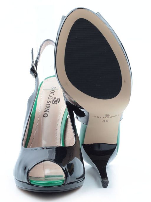 08-EG24-5 BLACK Босоножки женские (натуральная кожа) - Фабричный китай фото 15