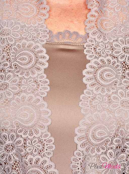 Халат Модель №1589 размеры 44-84 - Plusmoda фото 4