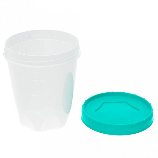 Контейнер для продуктов 0,9л, д11,6см, h13,7см, завинчивающаяся крышка, цвета микс, полипропилен, подходит для СВЧ (Россия) - Домашняя мода фото 2