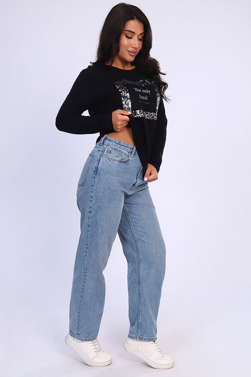 Футболка 55062 с дл. рукавом - Натали фото 23