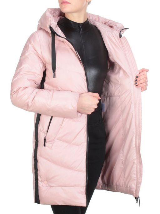 GWD202821 PINK Пальто зимнее облегченное ICEBEAR (150 гр. холлофайбер) - Fashion фото 4