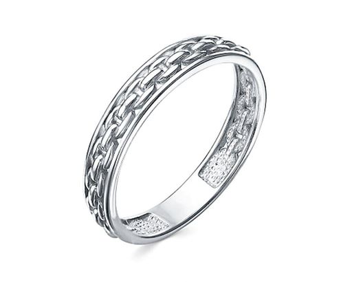 Кольцо из серебра без вставки, В10-0934