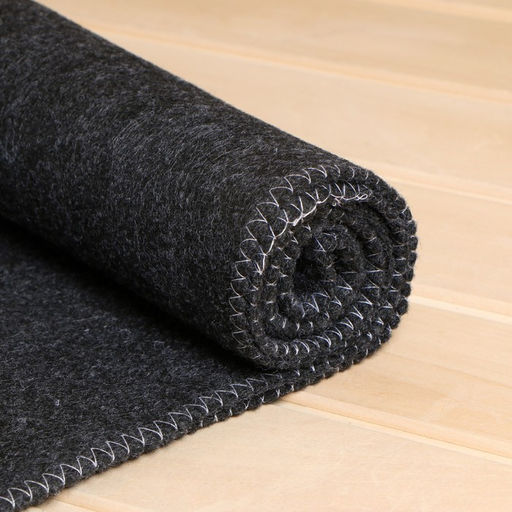 Банный лежак серый 145х50 с вышивкой Отпарь меня полностью - Банная забава фото 4