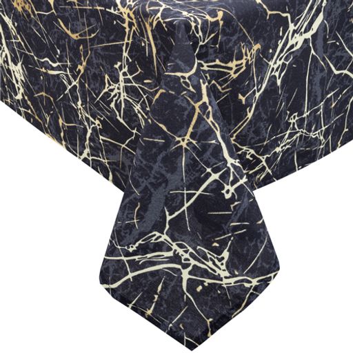 Скатерть декоративная Радушная хозяйка (Традиция) 145х145, рогожка, 100 % хлопок, Мрамор 145х145  фото 2