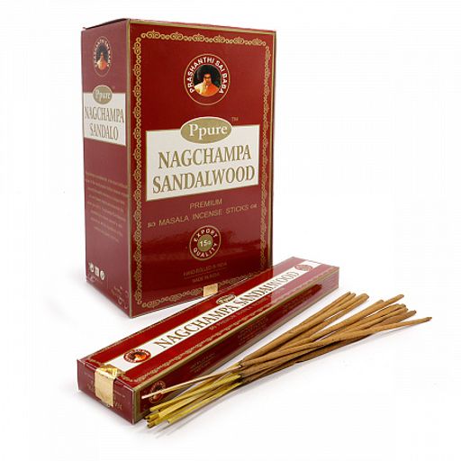 Благовония Ppure 15гр Sandal wood аромапалочки Сандаловое дерево уп-12 шт