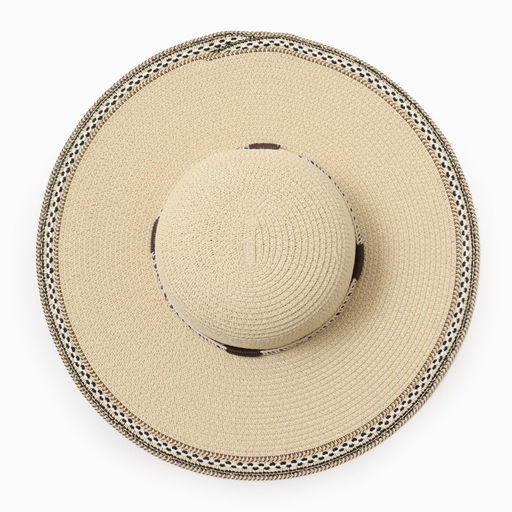 Шляпа женская MINAKU, цв. молочный, р-р 58  фото 2