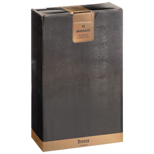 БЛЮДО С РУЧКАМИ BRONCO BRONZE 30*18,5*9 СМ  фото 2