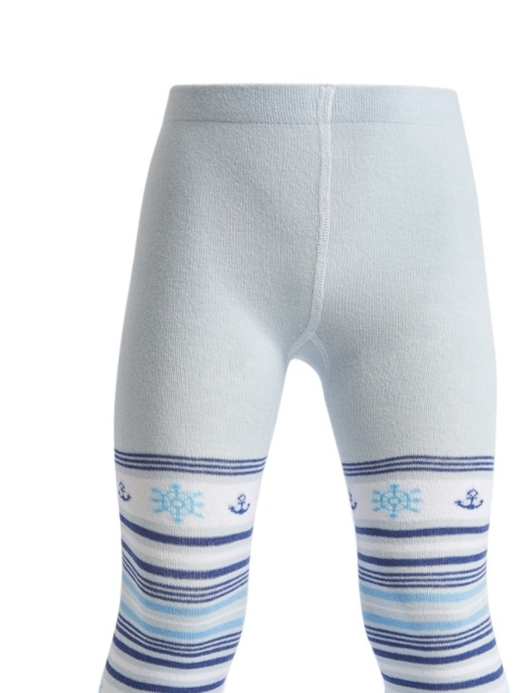 OMSA kids Collant 13P64-1 (кораблик/якорь) - Blu Сhiaro