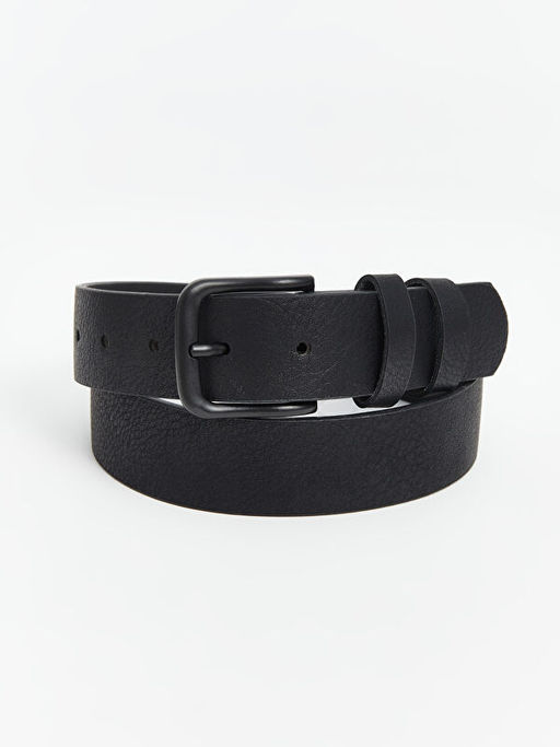 Deri G?r?n?ml? Erkek Kemer 2li - Waikiki фото 3