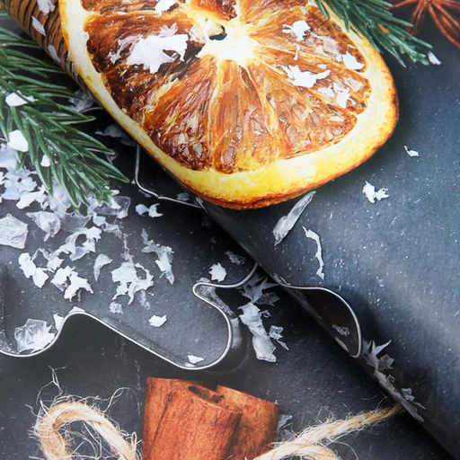 Цена за 10 шт. Бумага упаковочная глянцевая Счастья в Новом Году, 50 х 70 см - UPAK LAND фото 3