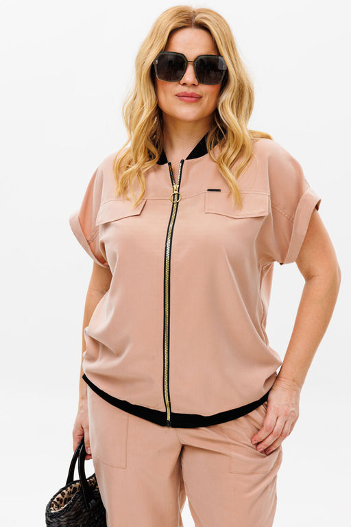 Костюм Michel Chic 1372 бежевый фото 6