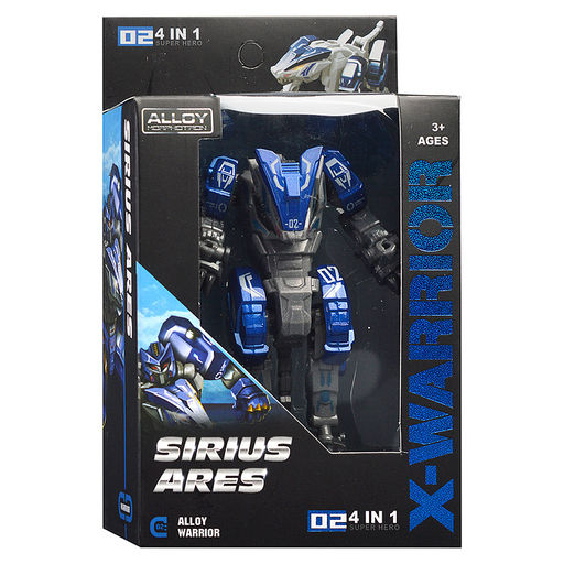 Робот "X-warrior" трансформирующийся, в коробке