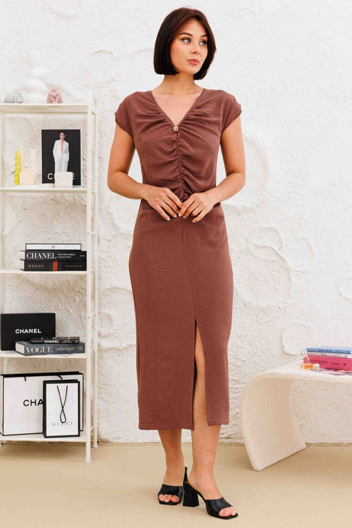 Платье AURA 3267-170 шоколад