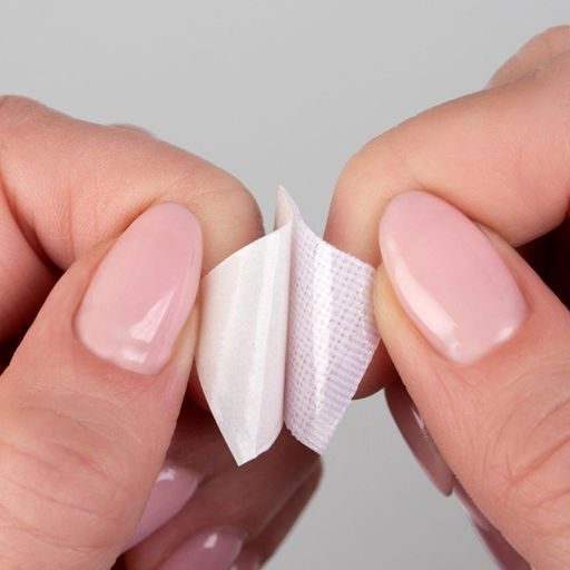 Цена за 5 шт. Набор липучек на клеевой основе, 2 × 2 см, 10 шт, цвет белый