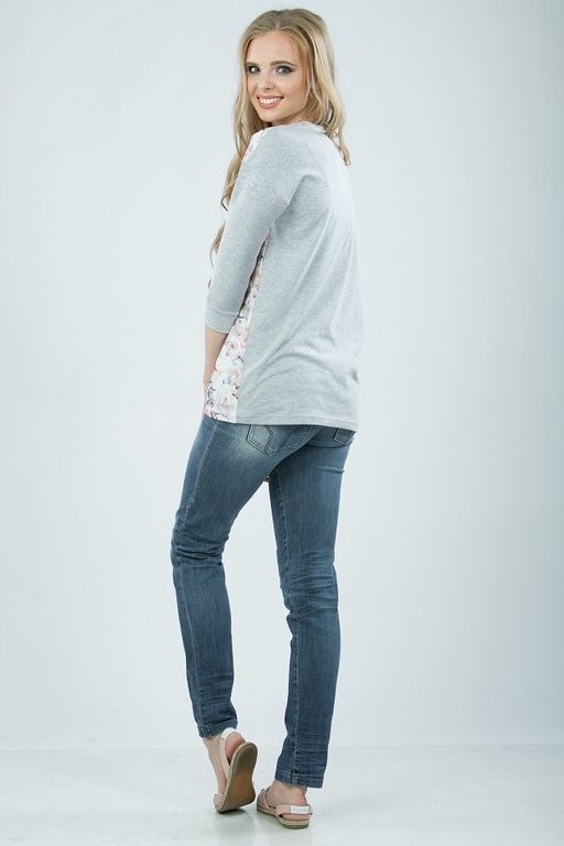 Лонгслив М-358 Розы - А+б коллекция фото 2