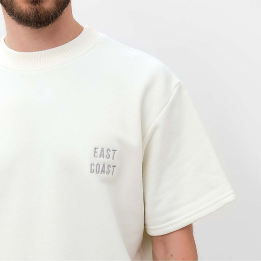 Футболка мужская MIST Men&apos;s casual размер 50, молочный