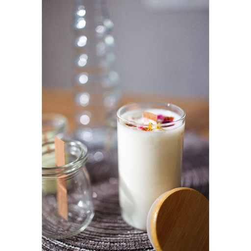 Банка для хранения сыпучих продуктов BellaTenero «Эко», 200 мл, 5.5×10.5 см, с бамбуковой крышкой, стекло