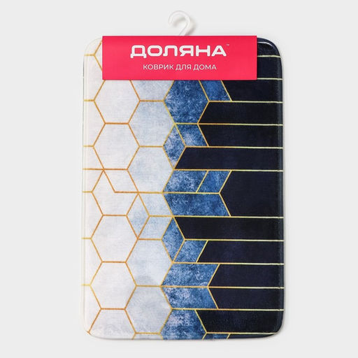 Коврик для ванной и туалета Доляна Космос, 40?60 см  фото 6
