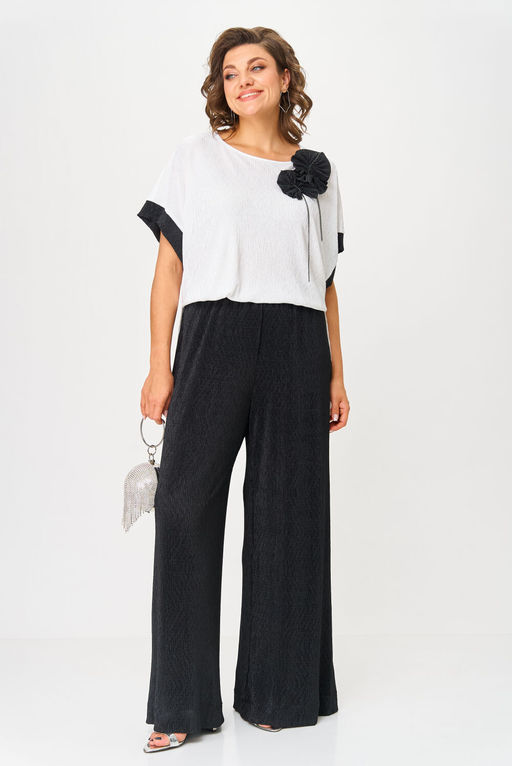 Костюм Michel Chic 1423 черный, белый фото 2